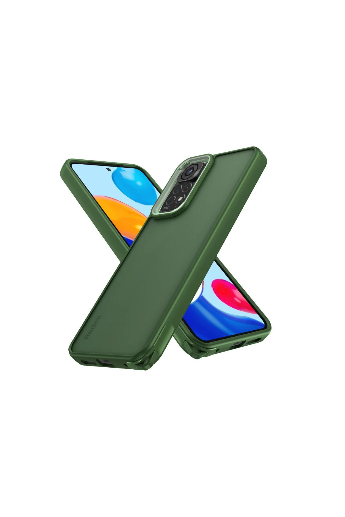 Xiaomi Redmi Note 11 Pro İçin Uyumlu Buzlu Tasarım Sararmaz Tpu Kılıf