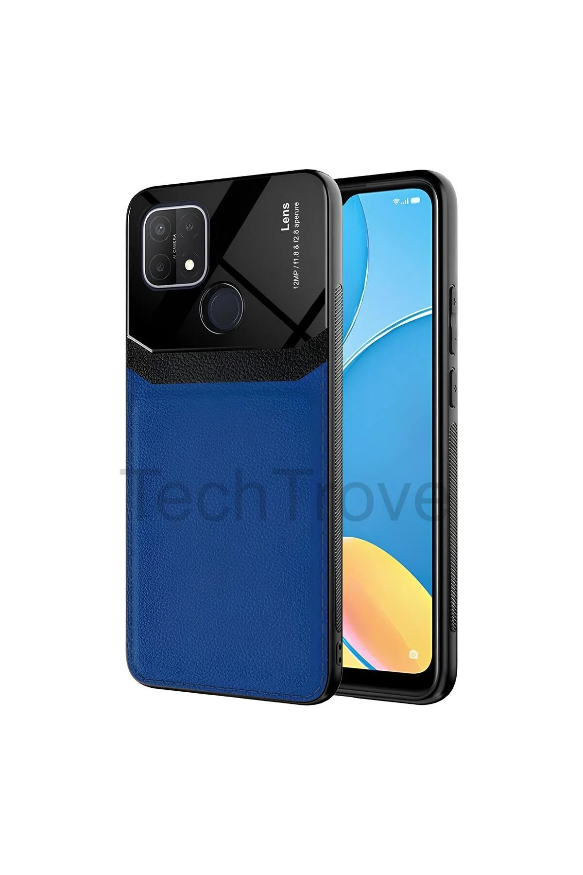 Oppo A15 Kılıf Derili Dizayn Yeni Tasarım Soft Elde Kaymayan Kılıf