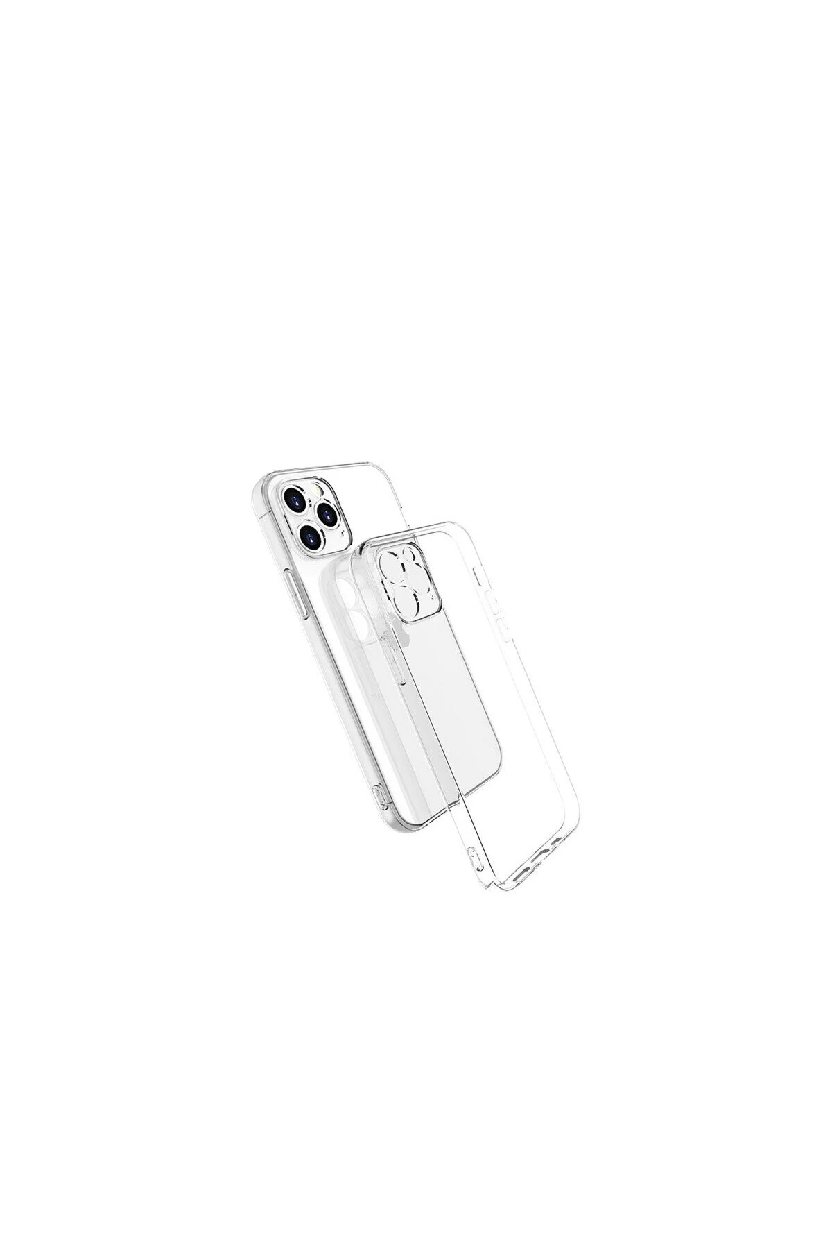 iPhone 13 Pro İçin Uyumlu Darbe Emici Yumuşak Ultra İnce Sararmaz Şeffaf Kılıf