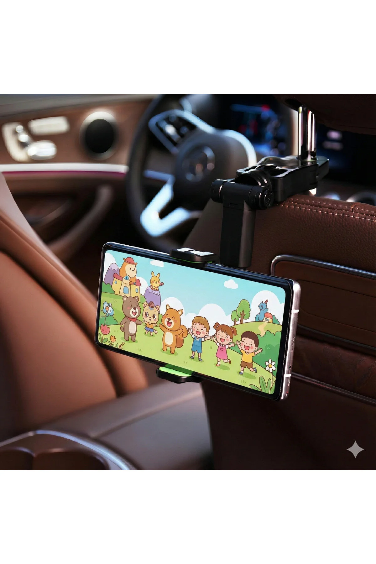 Mekanizmalı Uzayabilen Dönebilen Kollu Akrobat Lüks Araç İçi Telefon Tutucu