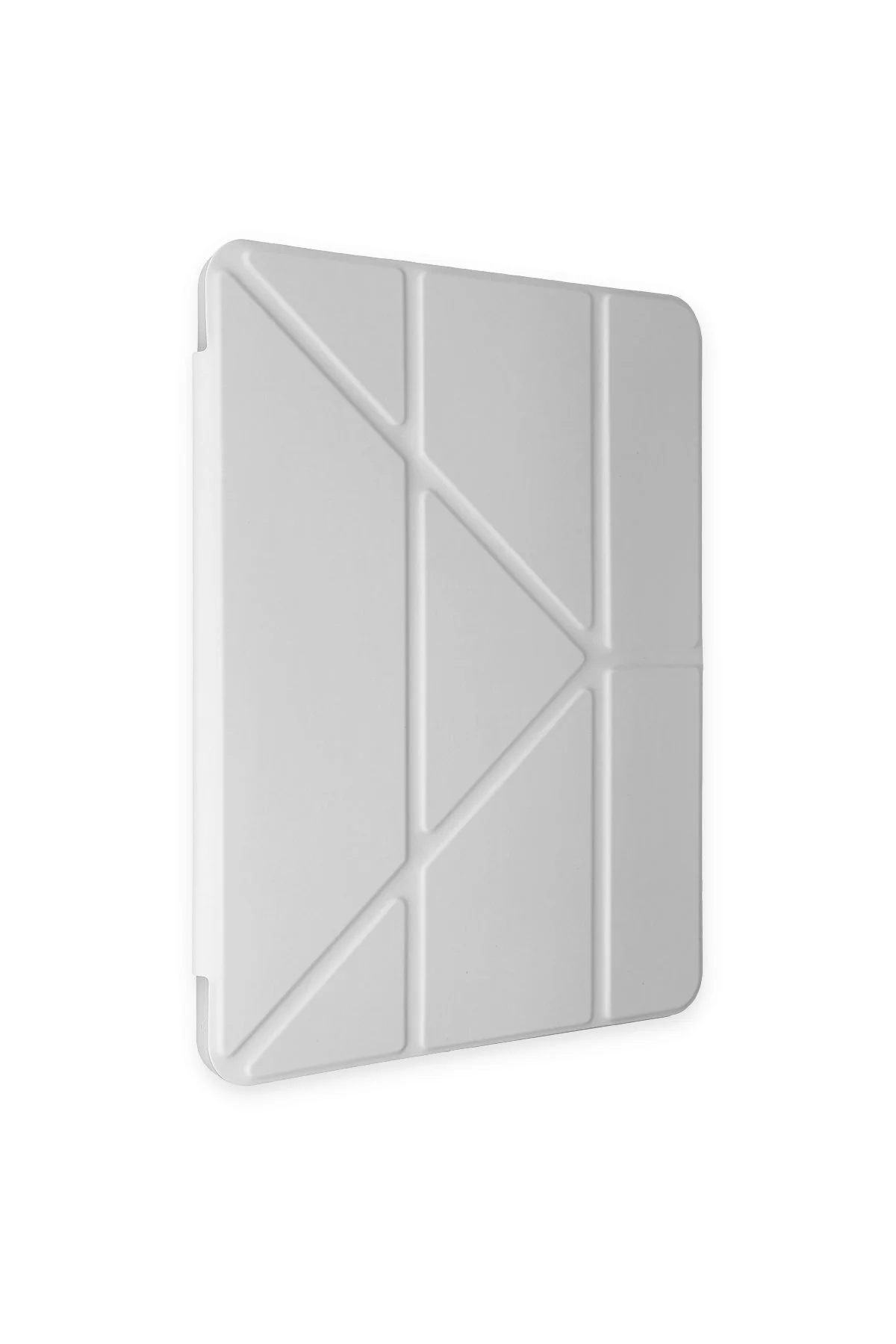 iPad Pro 9.7 Uyumlu Kılıf Kalem Bölmeli Uyku Modlu Smart Case - Gri