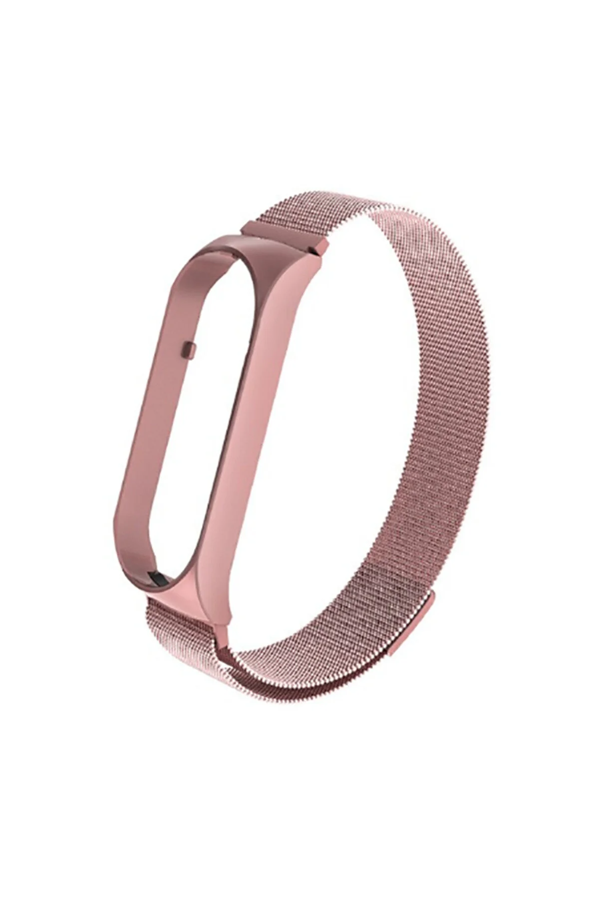 Mi Band 6 İçin Uyumlu Renkli Metal Hasır Kordon