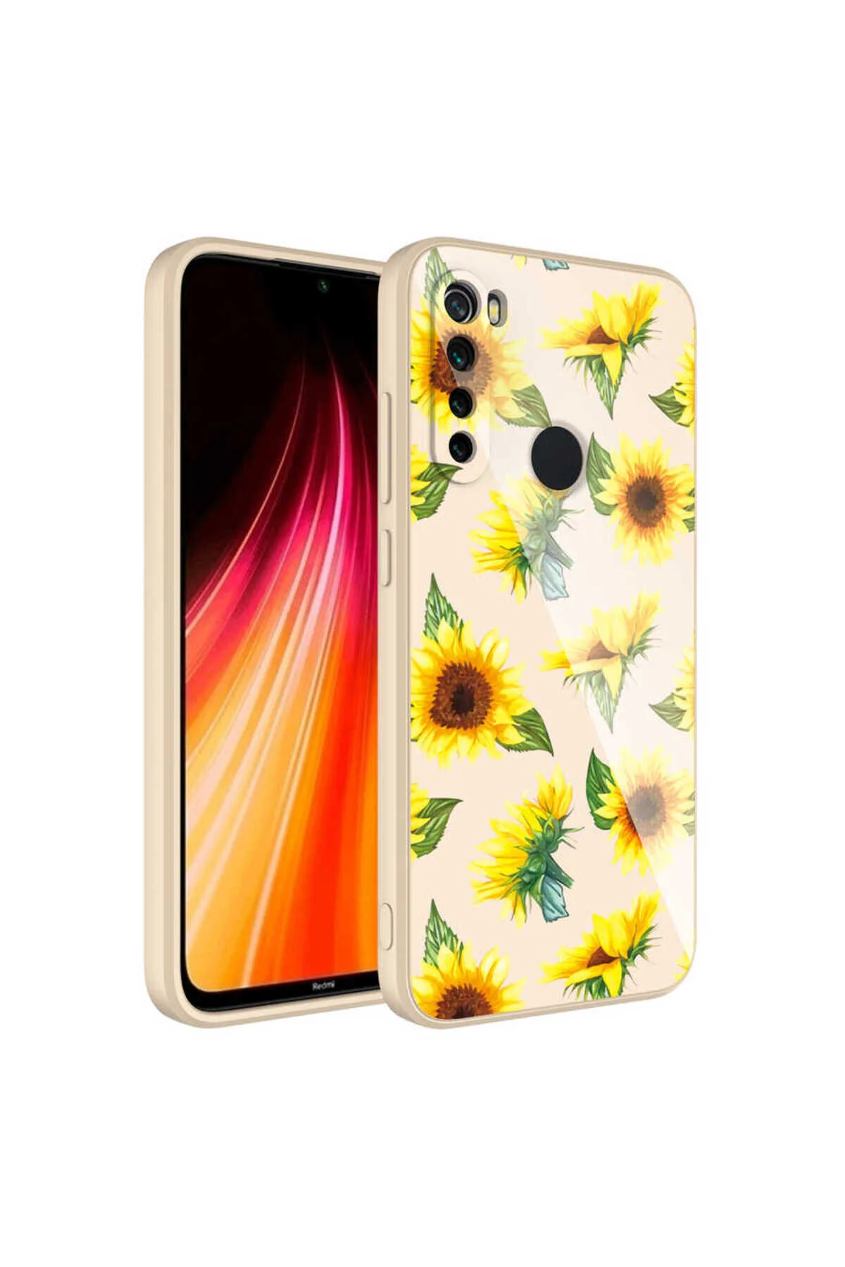 Redmi Note 8 Kılıf Desenli İçi Kadife Kamera Korumalı Darbe Emici Silikon Kapak