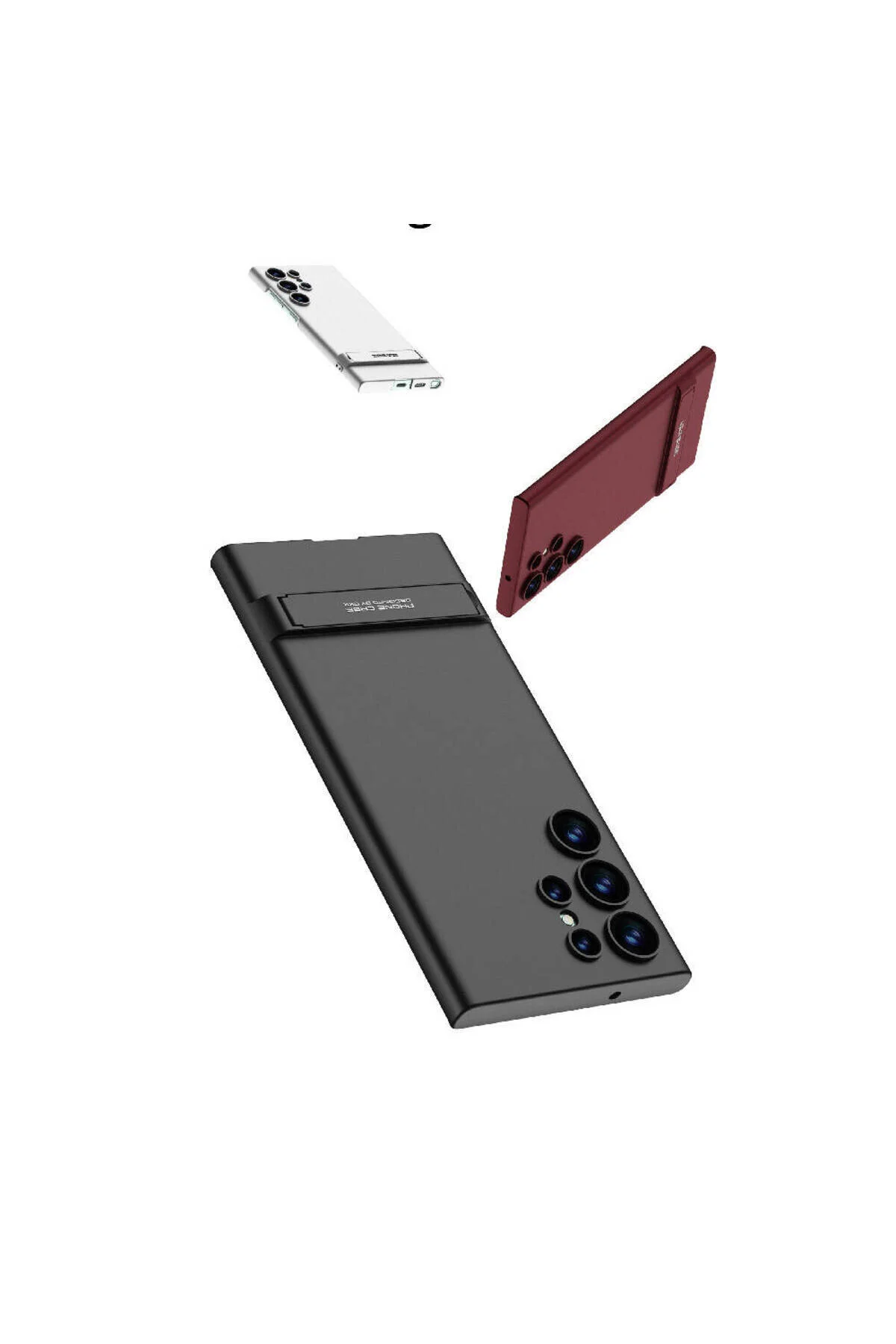 Galaxy S24 Ultra Kılıf Hatreds Kamera Korumalı Dikey Standlı Ays Kapak
