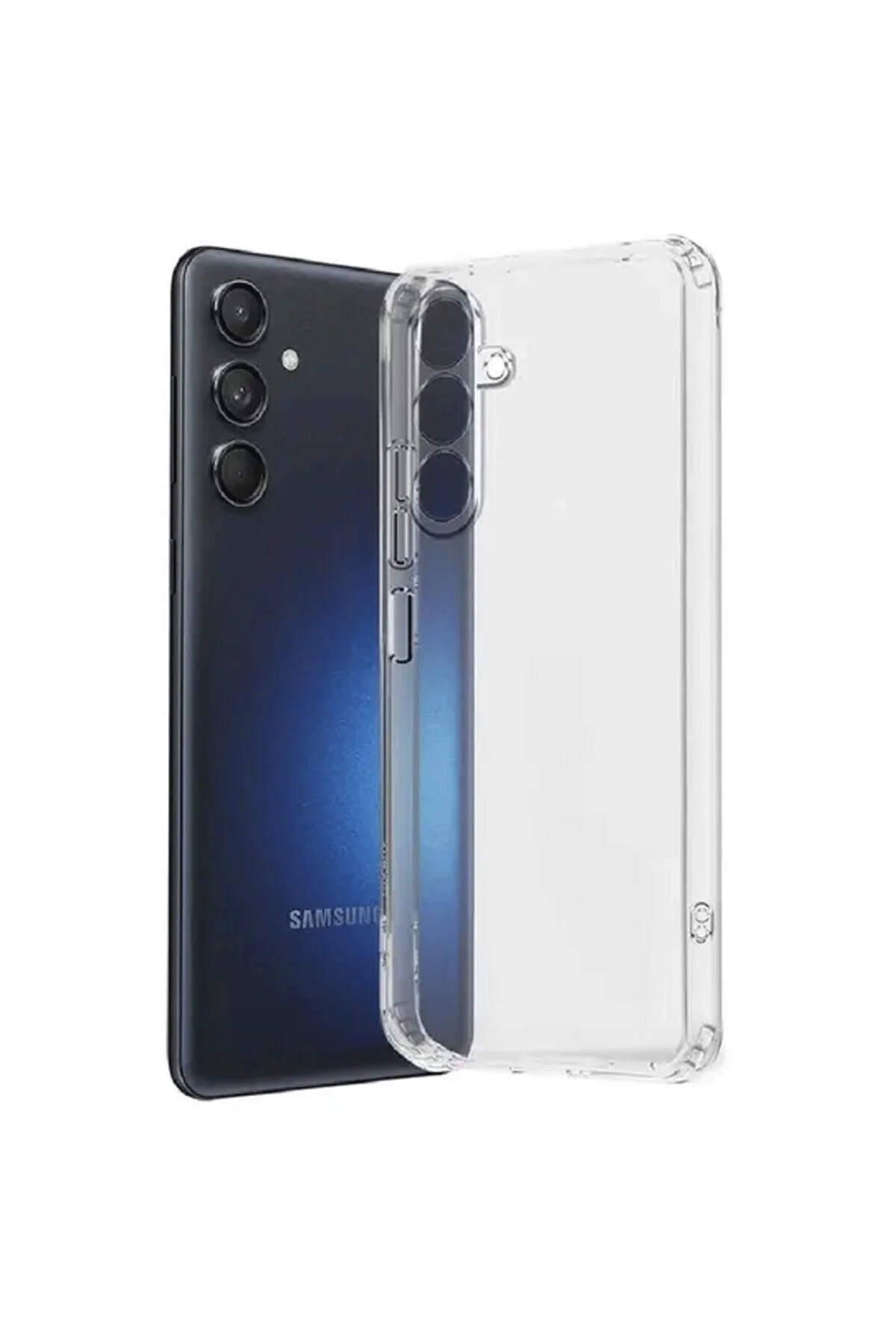 Samsung Galaxy A56 İçin Uyumlu Darbe Emici Yumuşak Ultra İnce Sararmaz Şeffaf Kılıf