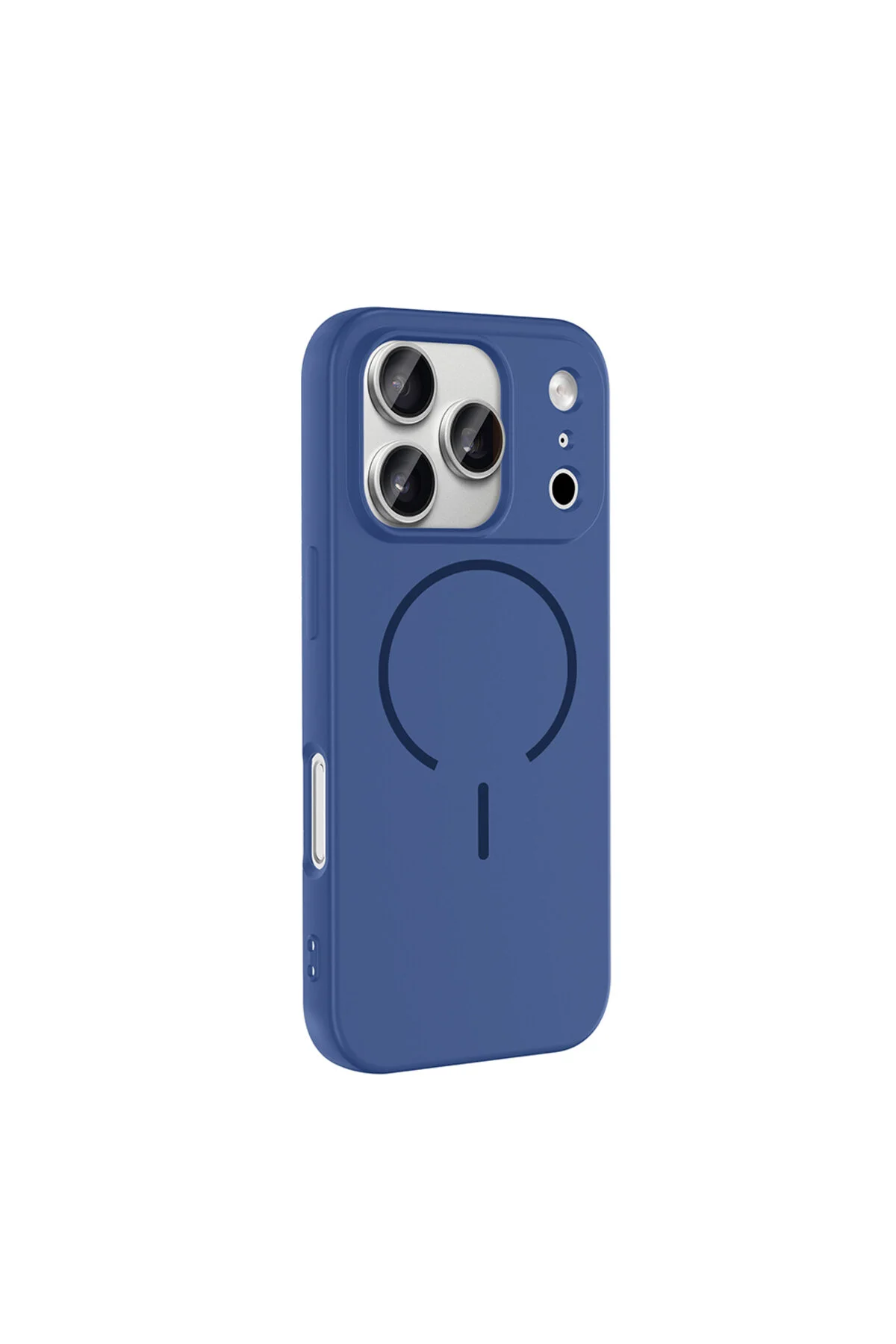 iPhone 17 Pro İçin Uyumlu M-Safe Özellikli Soft Renkli Elde Kaymaz Silikon Kılıf