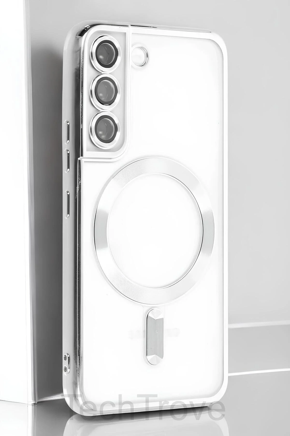 Samsung Galaxy S22 Kılıf Kamera Korumalı Sararma Yapmaz Magsafe Şarj Özellikli A++ Kalite Kapak