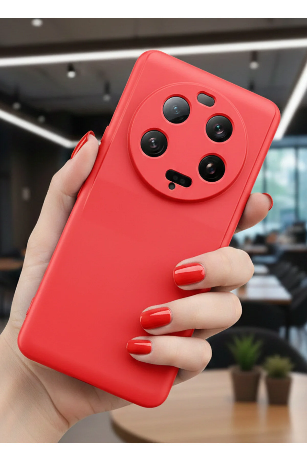Xiaomi Mi 13 Ultra Kılıf Içi Kadife Süet Tasarımlı Kamera Korumalı Silikon A Kalite Lansman Kapak