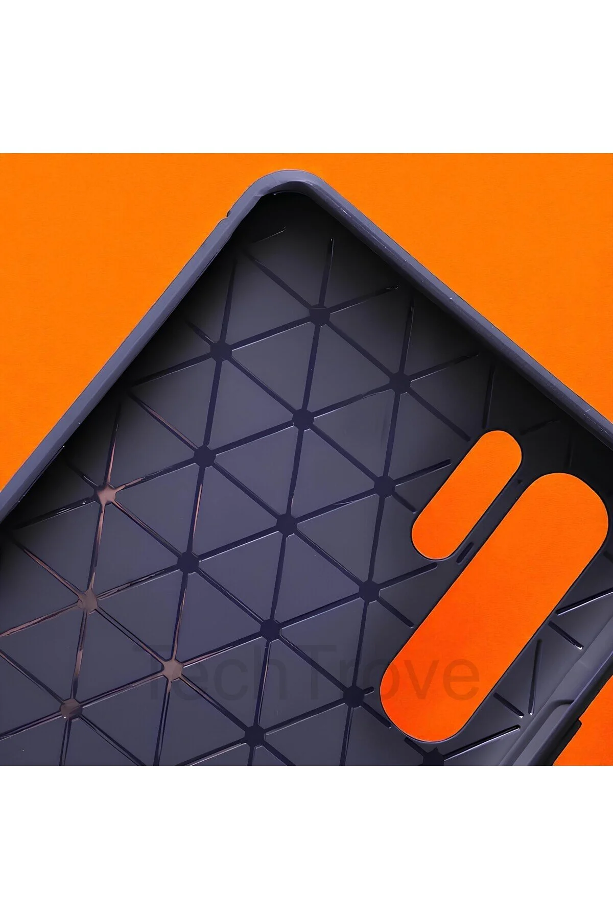 iPhone 14 Kılıf Kamera Korumalı Darbe Emici Karbon Fiber Desenli Kapak