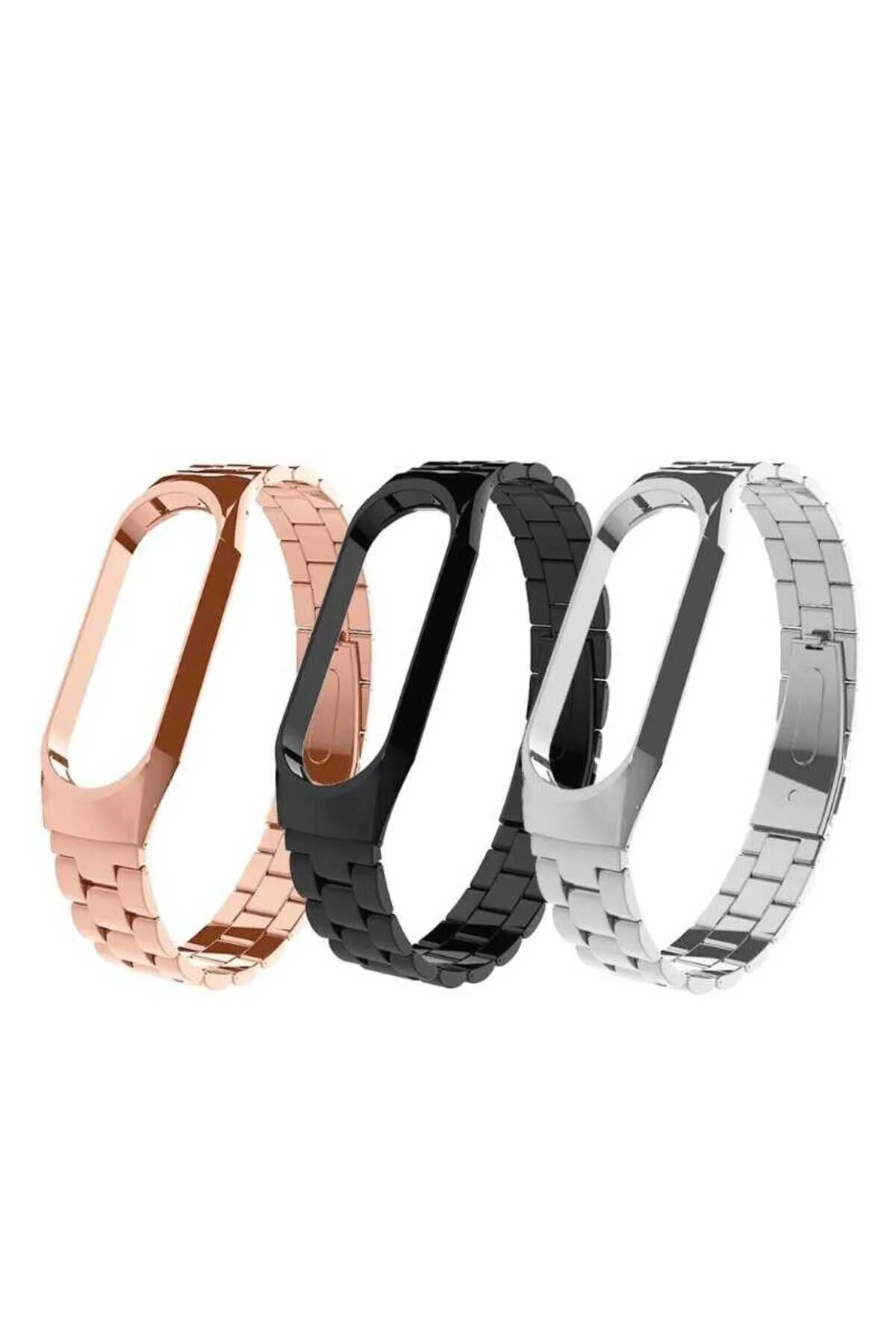 Mi Band 5 İçin Uyumlu Metal Kordon