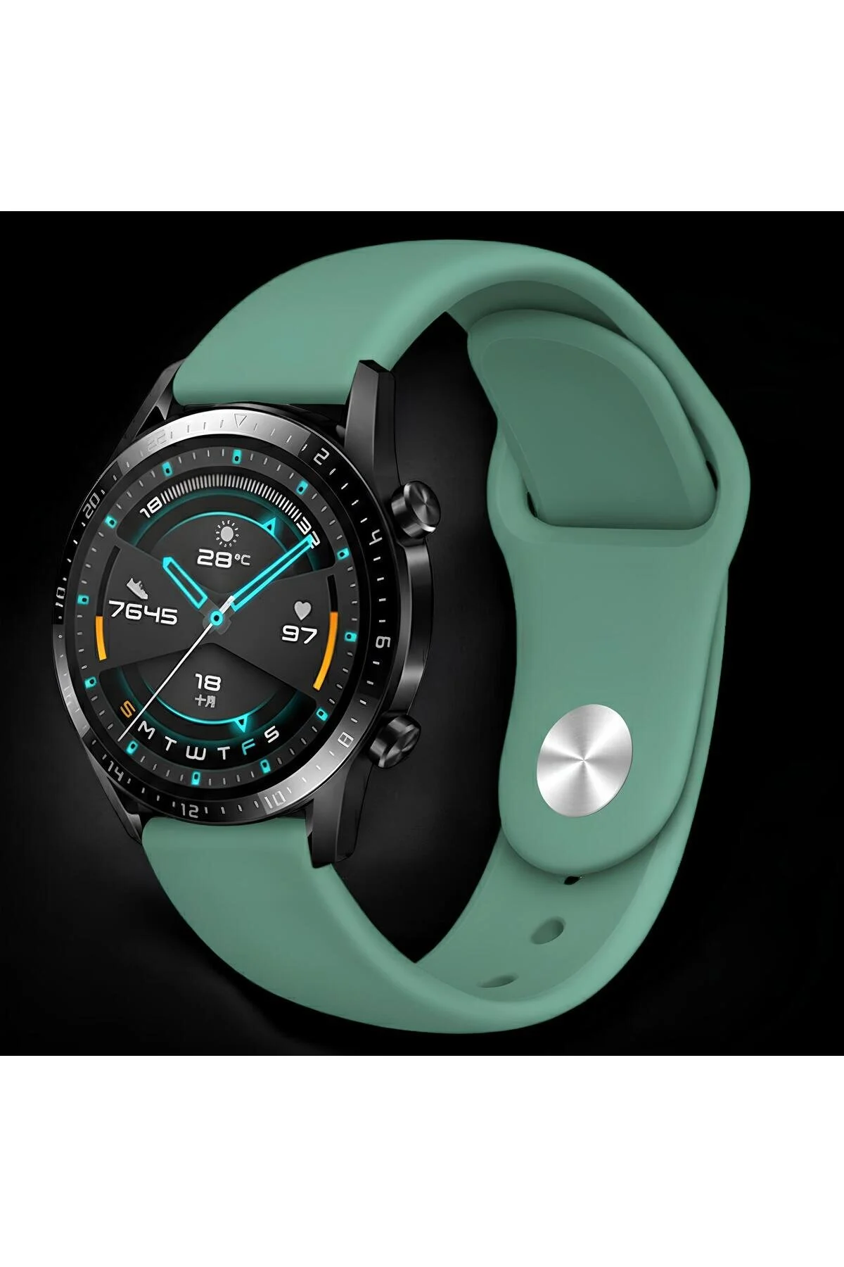 Galaxy Watch 3 41mm İçin Uyumlu 20mm Silikon Kordon