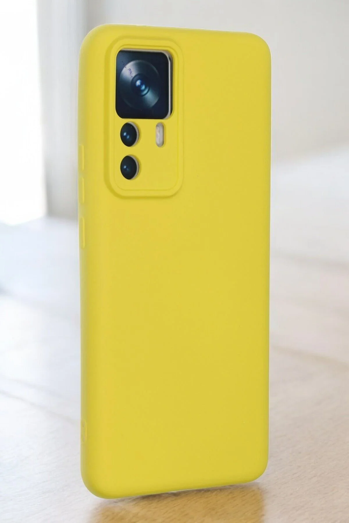 Xiaomi Mi 12T Kılıf Içi Kadife Süet Tasarımlı Kamera Korumalı Silikon A Kalite Lansman Kapak