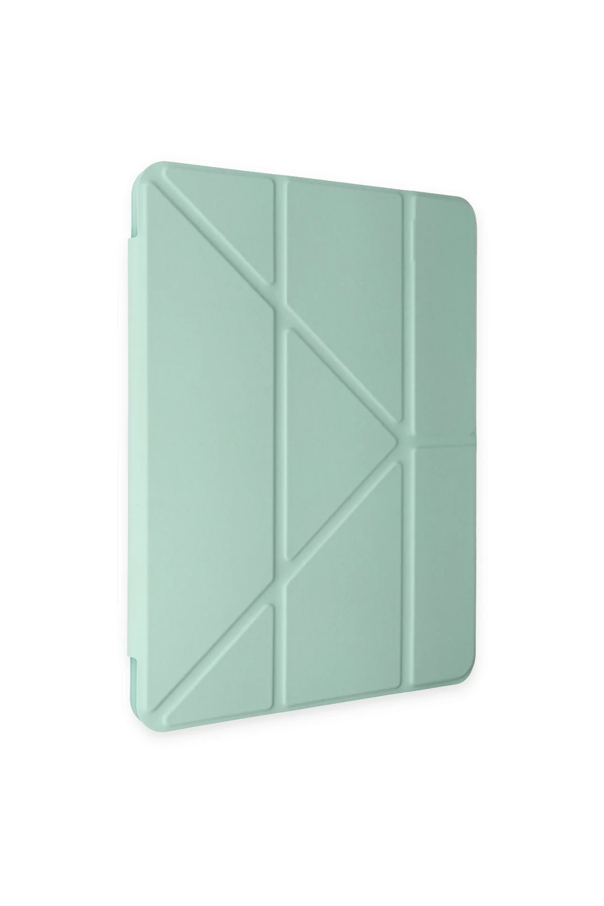 iPad Air 2 9.7 Uyumlu Kılıf Kalem Bölmeli Uyku Modlu Smart Case - Açık Yeşil