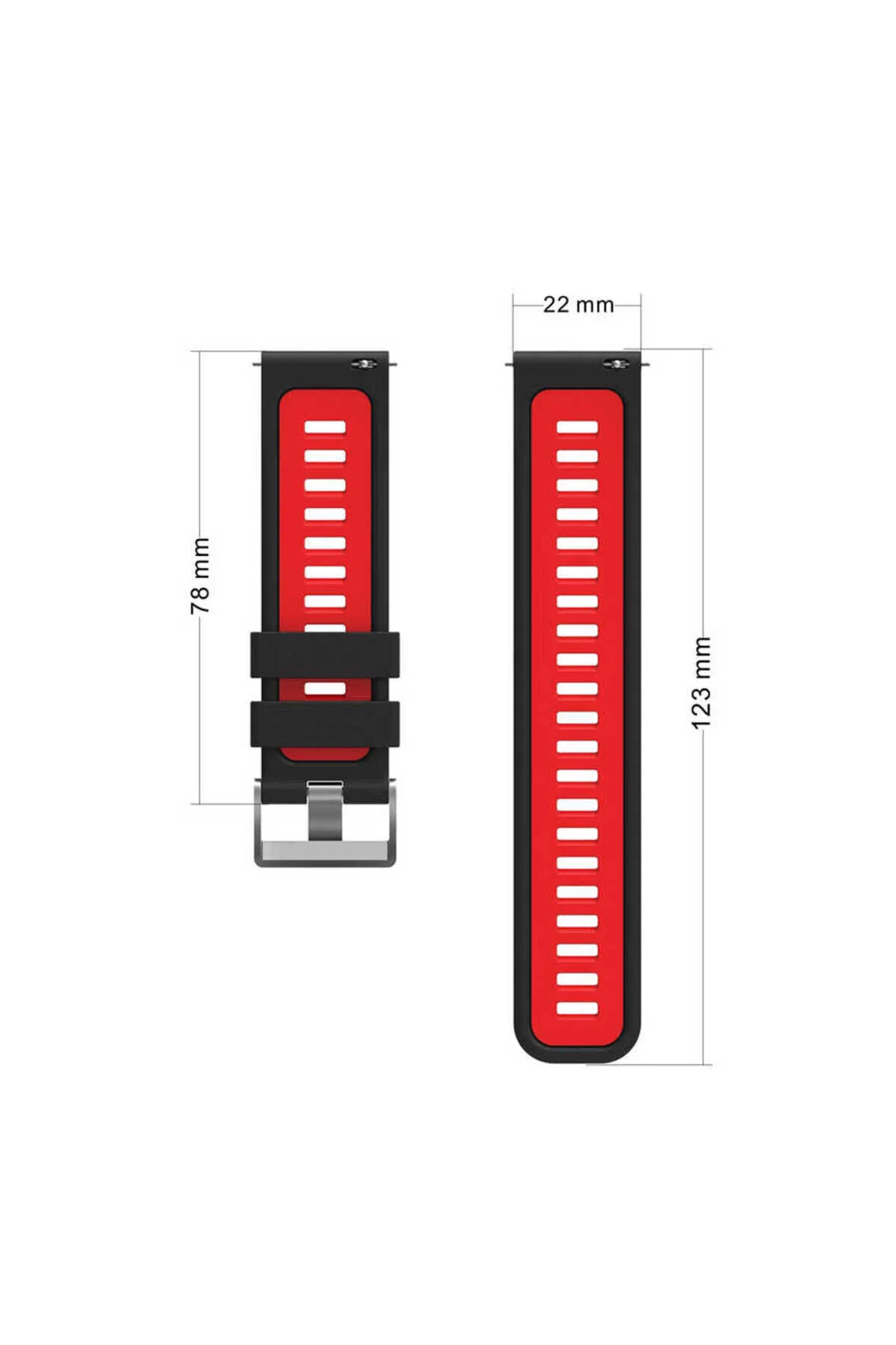Amazfit Pace İçin Uyumlu Silikon Strap Kayış Kordon