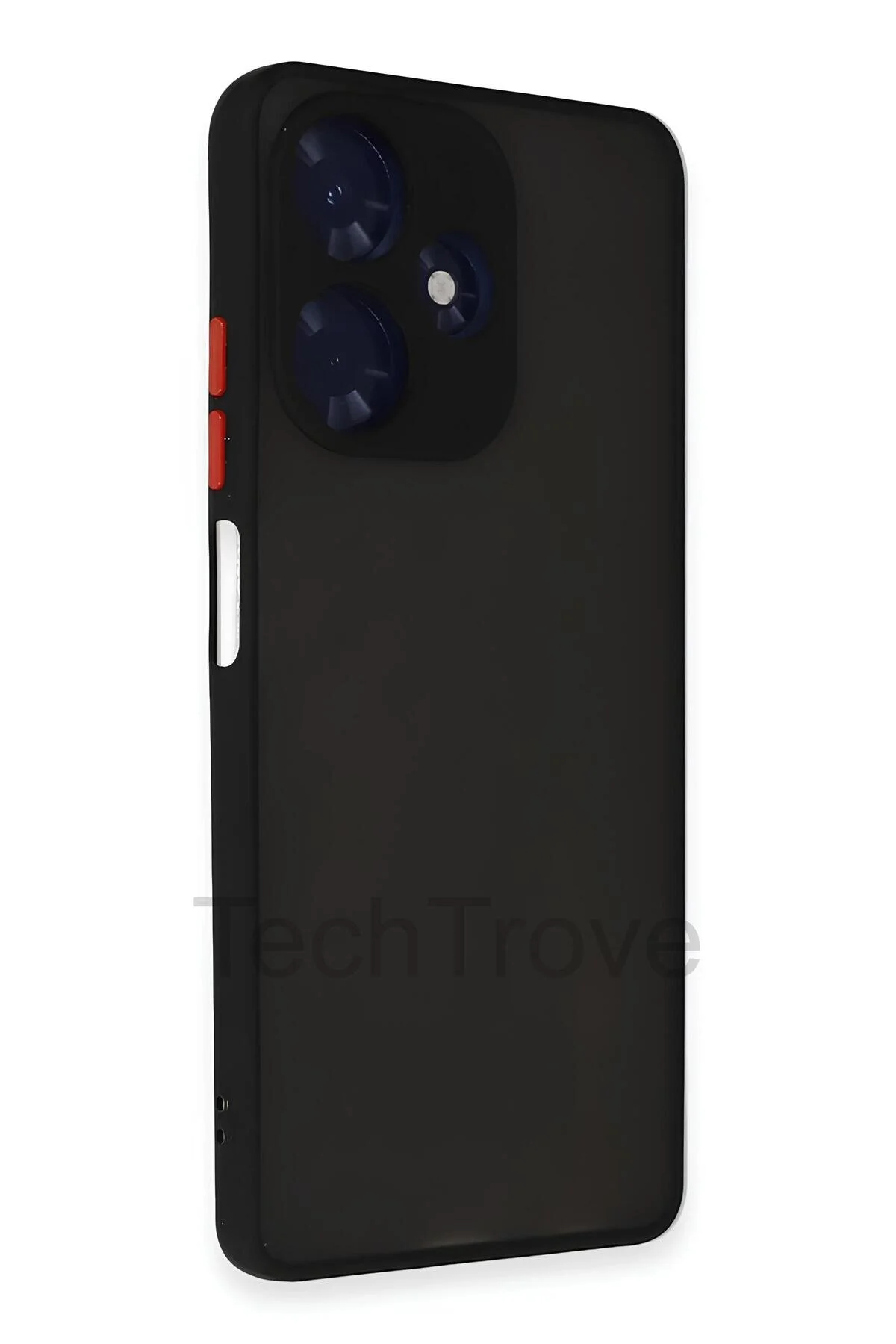 İnfinix Hot 30 Kılıf Darbe ve Kamera Korumalı Lüks Mat Silikon Kapak