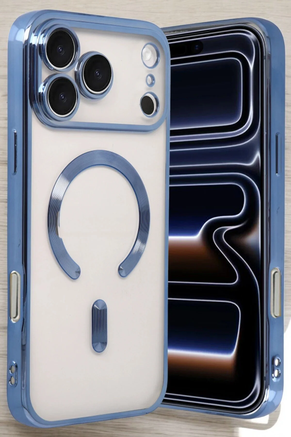 Apple iPhone 17 Pro Kılıf Kamera Korumalı Sararma Yapmaz Magsafe Şarj Özellikli A++ Kalite Kapak