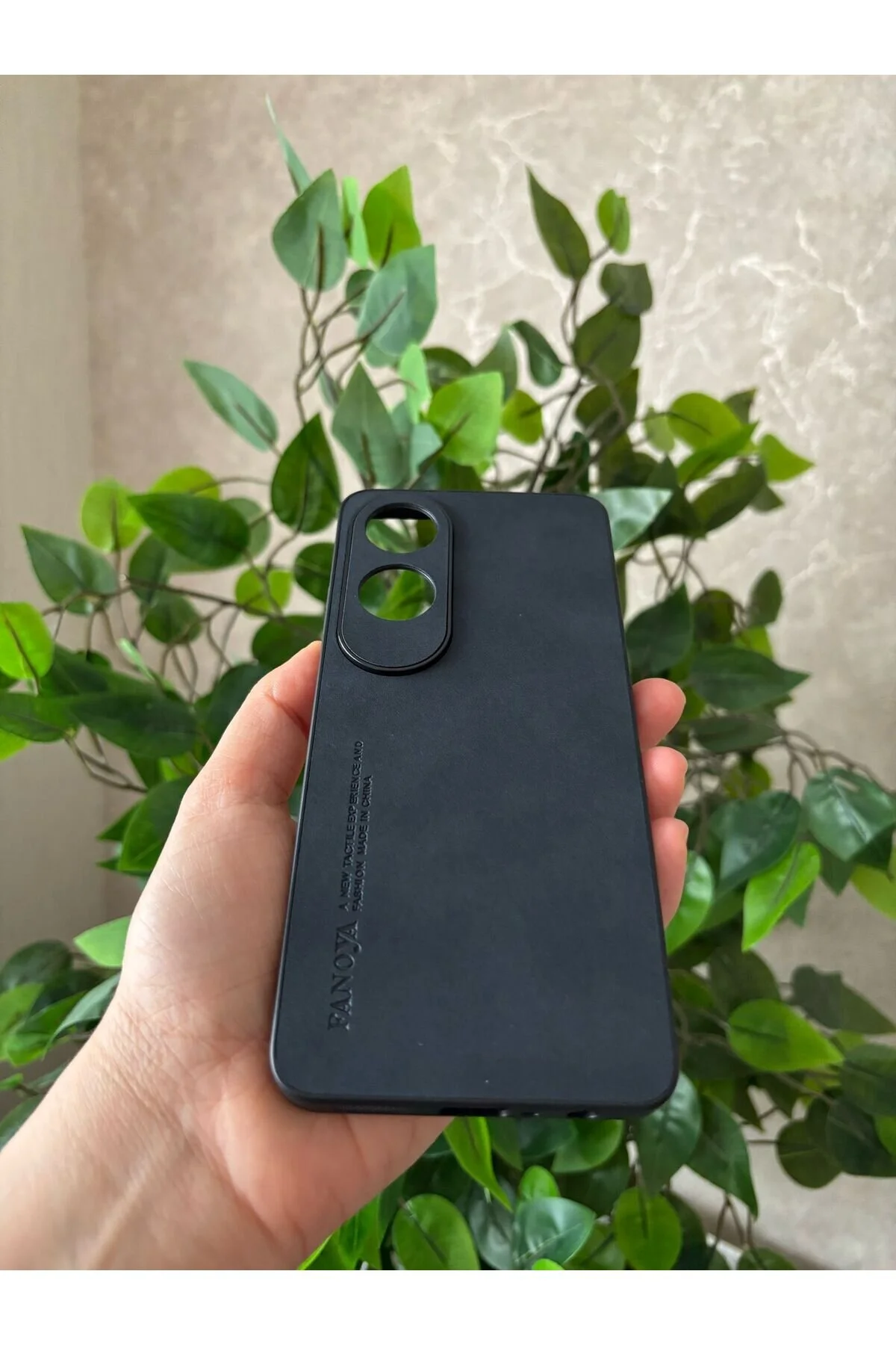 Oppo A60 Kılıf Kamera Koruma Çıkıntılı Renkli Kadife Tasarımlı Kapak