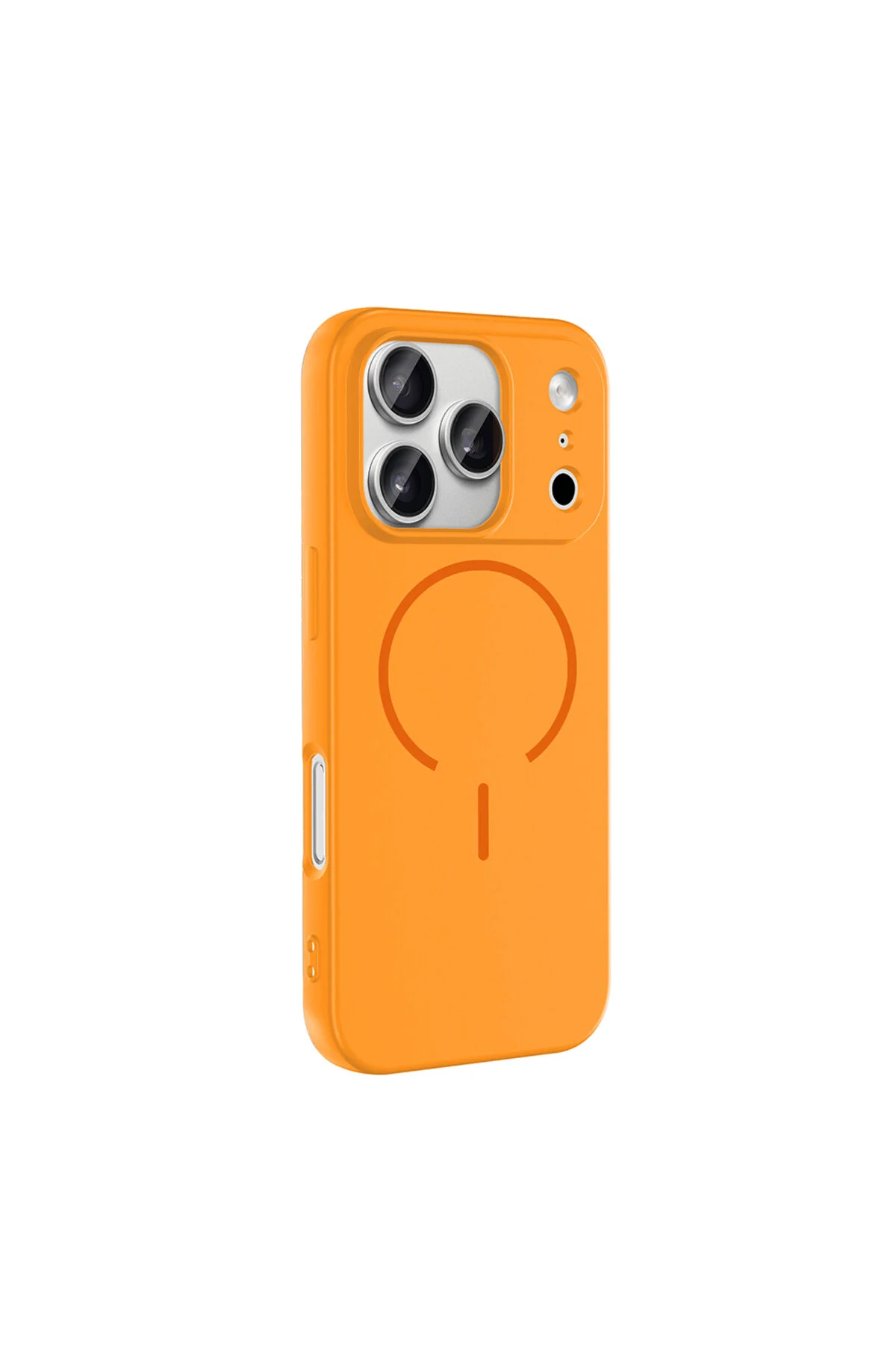 iPhone 17 Pro İçin Uyumlu M-Safe Özellikli Soft Renkli Elde Kaymaz Silikon Kılıf