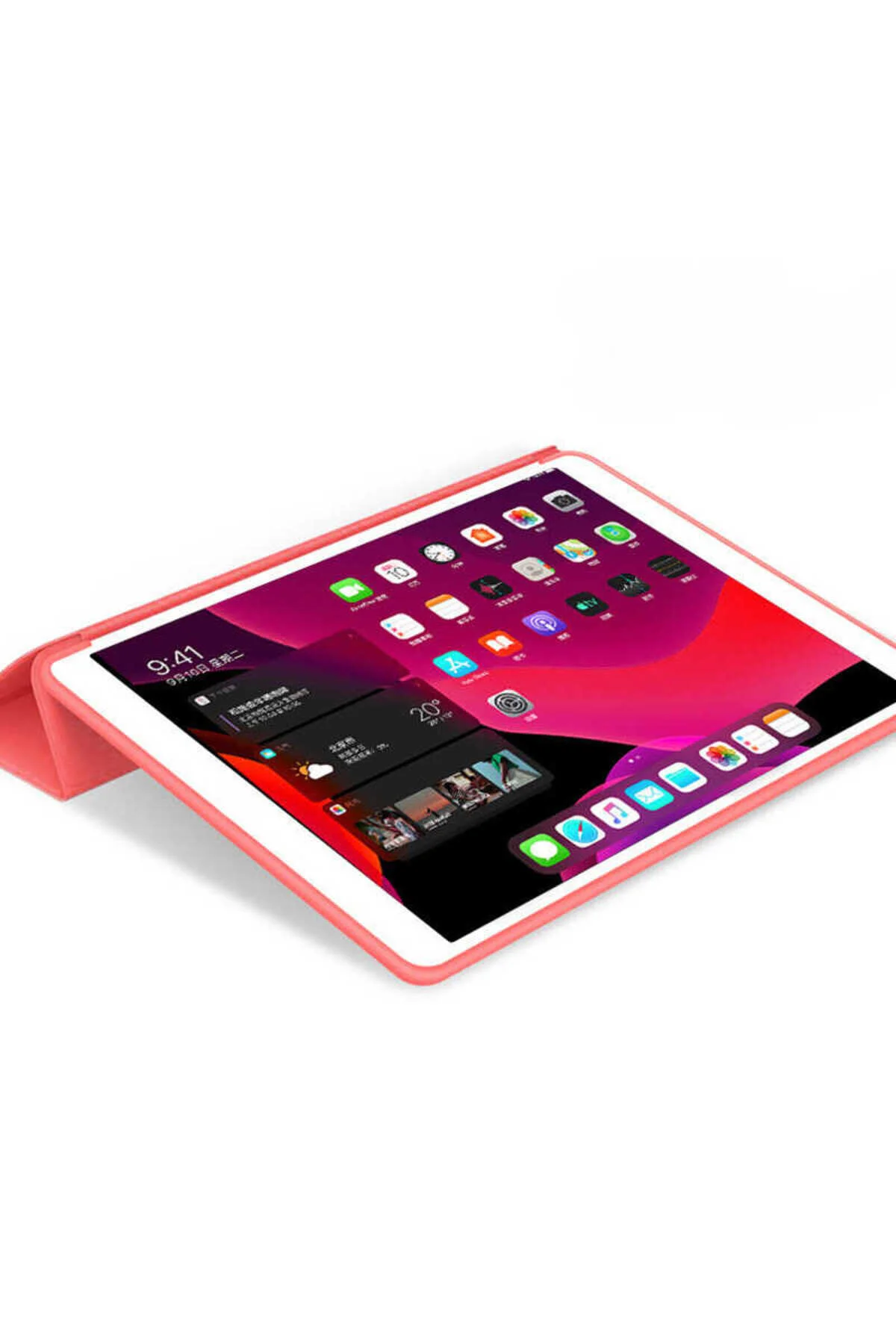Apple iPad Air 11 2025 M3 Kılıf Pu Deri Tasarımlı Standlı Kılıf