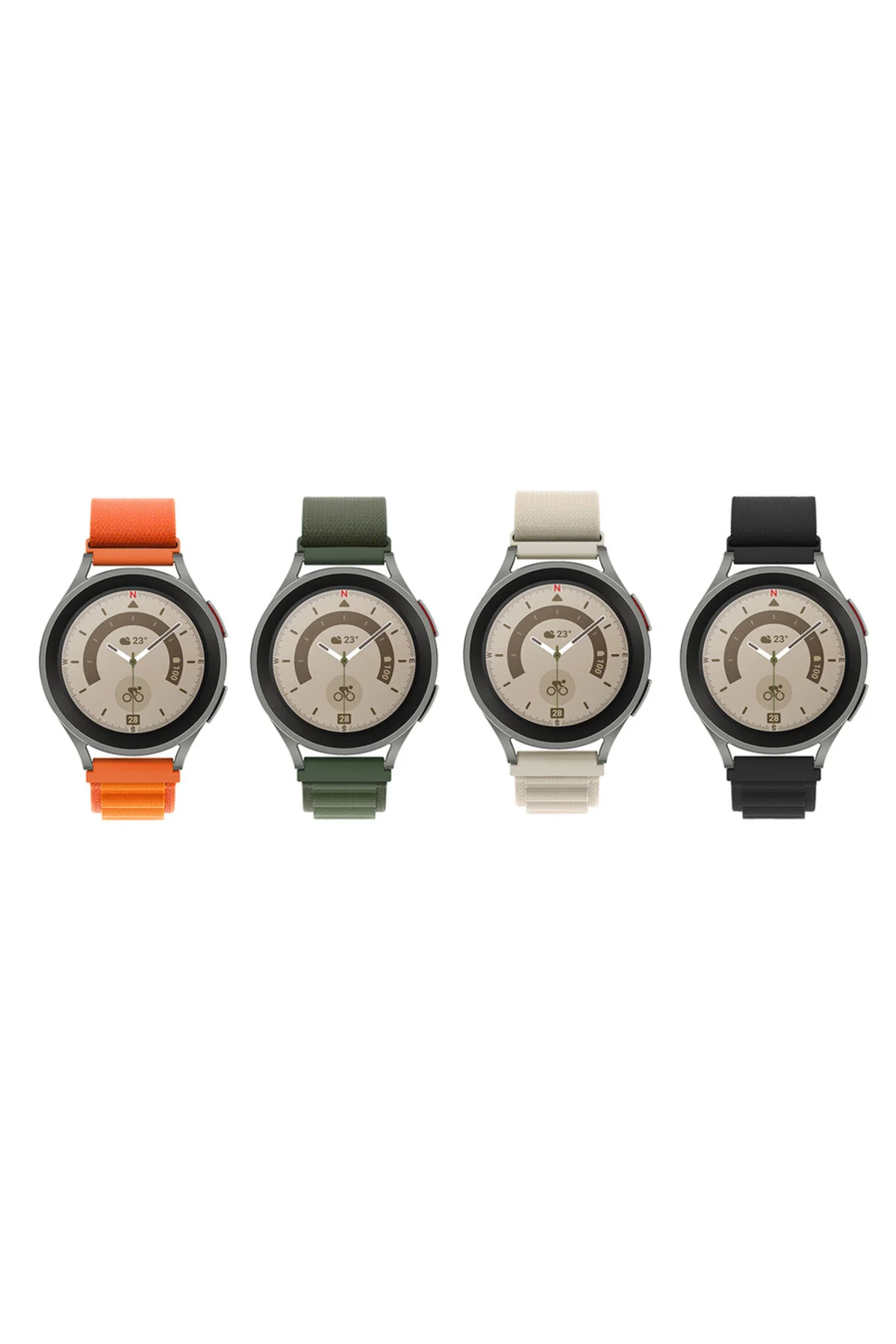 Galaxy Watch Active 2 44mm İçin Uyumlu Hasır Kordon - 20mm