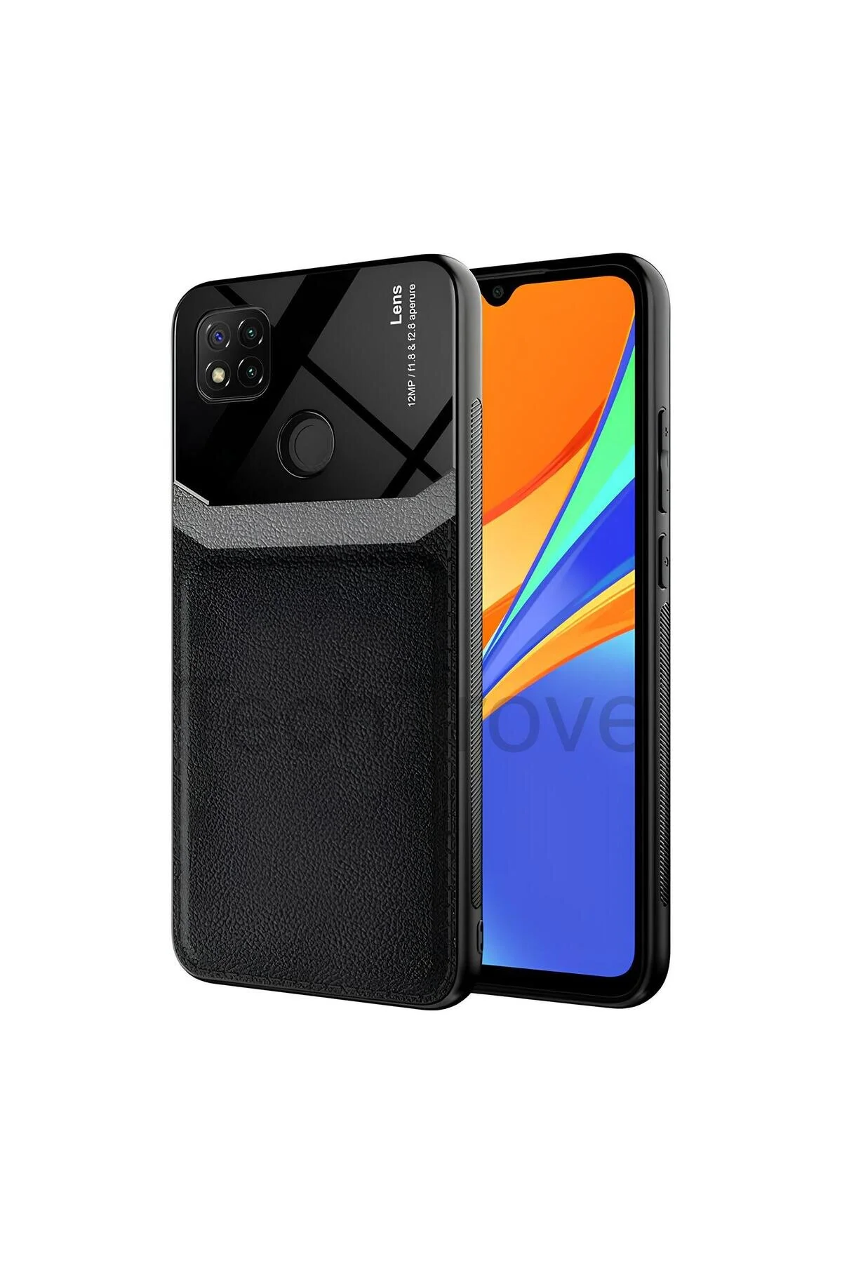 Xiaomi Redmi 9C Kılıf Derili Dizayn Yeni Tasarım Soft Elde Kaymayan Kılıf