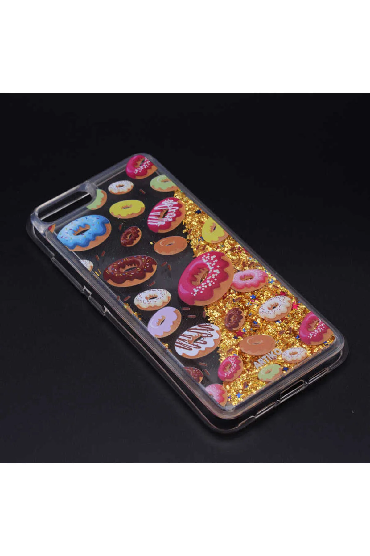 Mi Note 3 İçin Uyumlu Desenli Simli Akışkan Sıvılı Silikon Kılıf