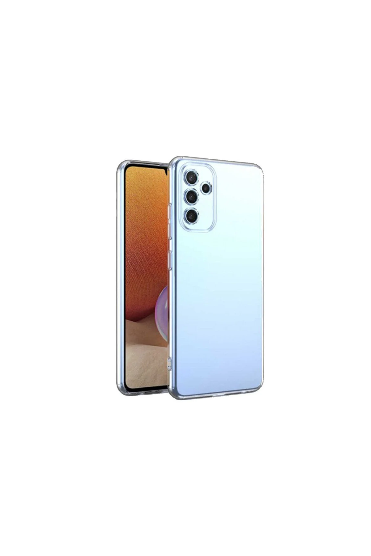 Samsung Galaxy A24 4G İçin Uyumlu Darbe Emici Yumuşak Ultra İnce Sararmaz Şeffaf Kılıf