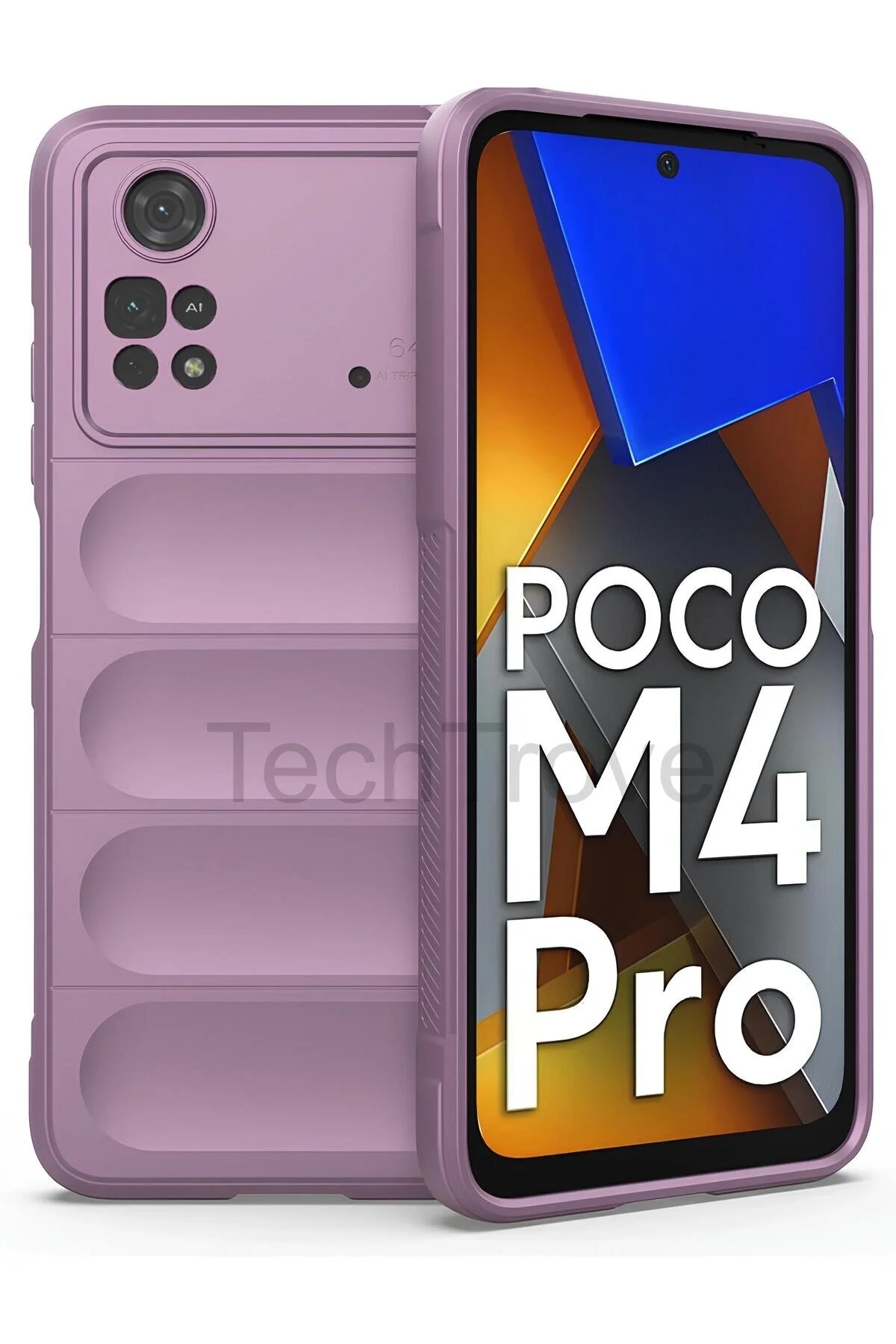 Xiaomi Poco M4 Pro 4G Kılıf Elde Kaymaz İçi Kadife Silikon Kapak