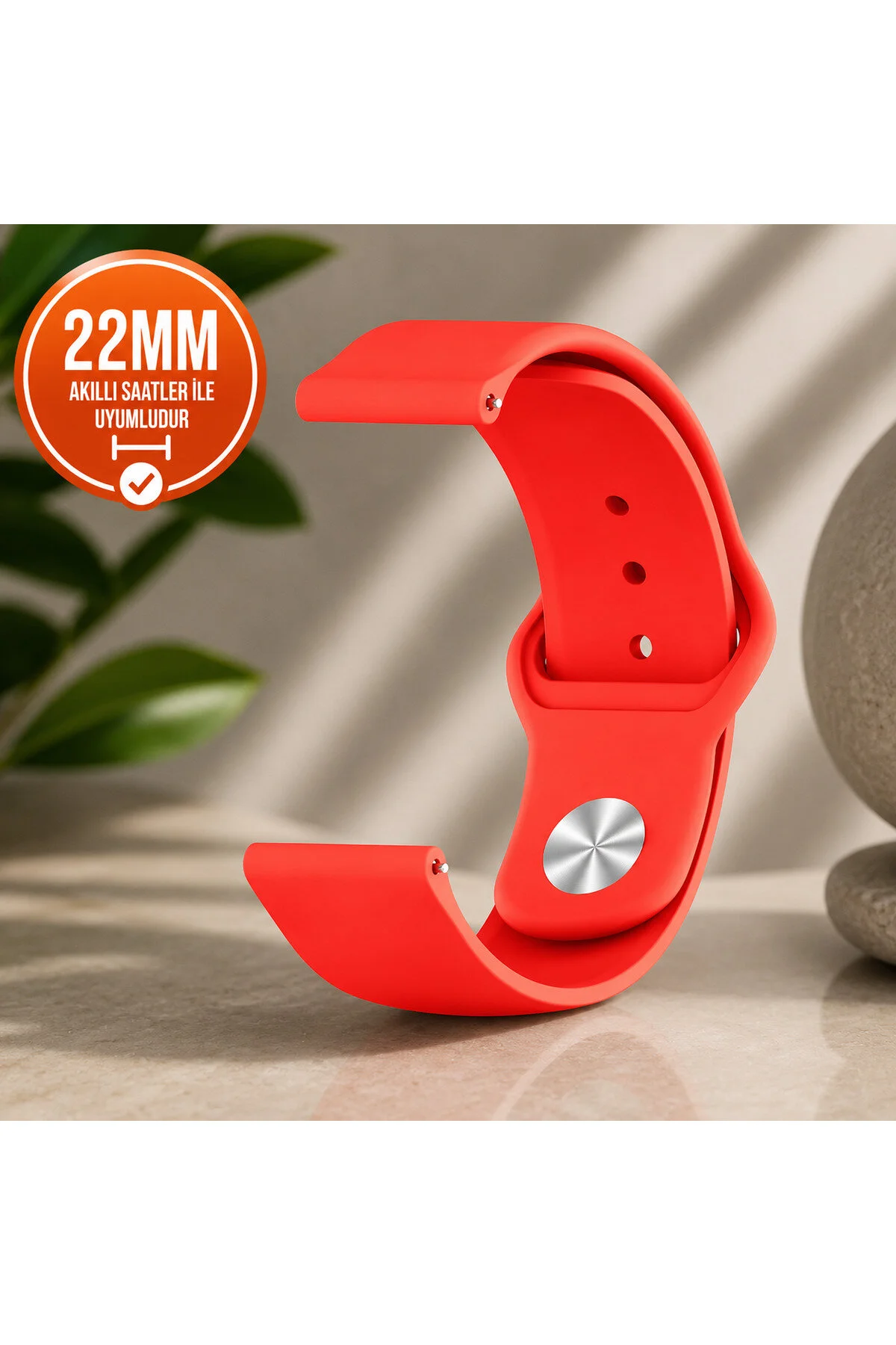 Haylou GS Uyumlu 22mm Ayarlanabilir Spor Silikon Kordon