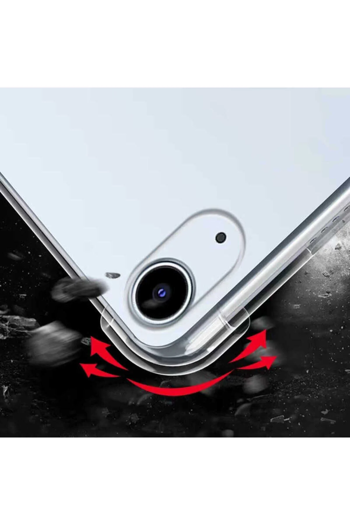 Apple iPad 10.9 2022 (10.Nesil) Kılıf  Tablet Nitro Anti Shock Silikon Kapak
