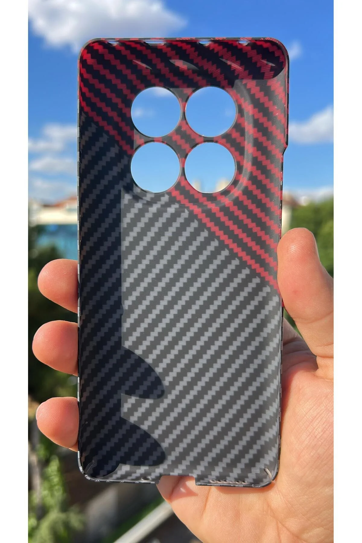 Xiaomi Redmi Note 14 Pro Plus Kılıf Karbon Fiber Tasarım A++ Kalite Kapak