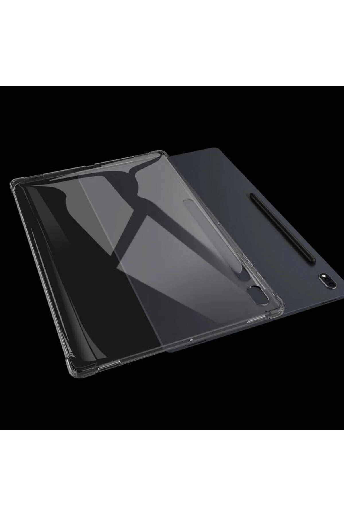 Galaxy Tab S8 Plus Kılıf  Tablet Nitro Anti Shock Silikon Kapak