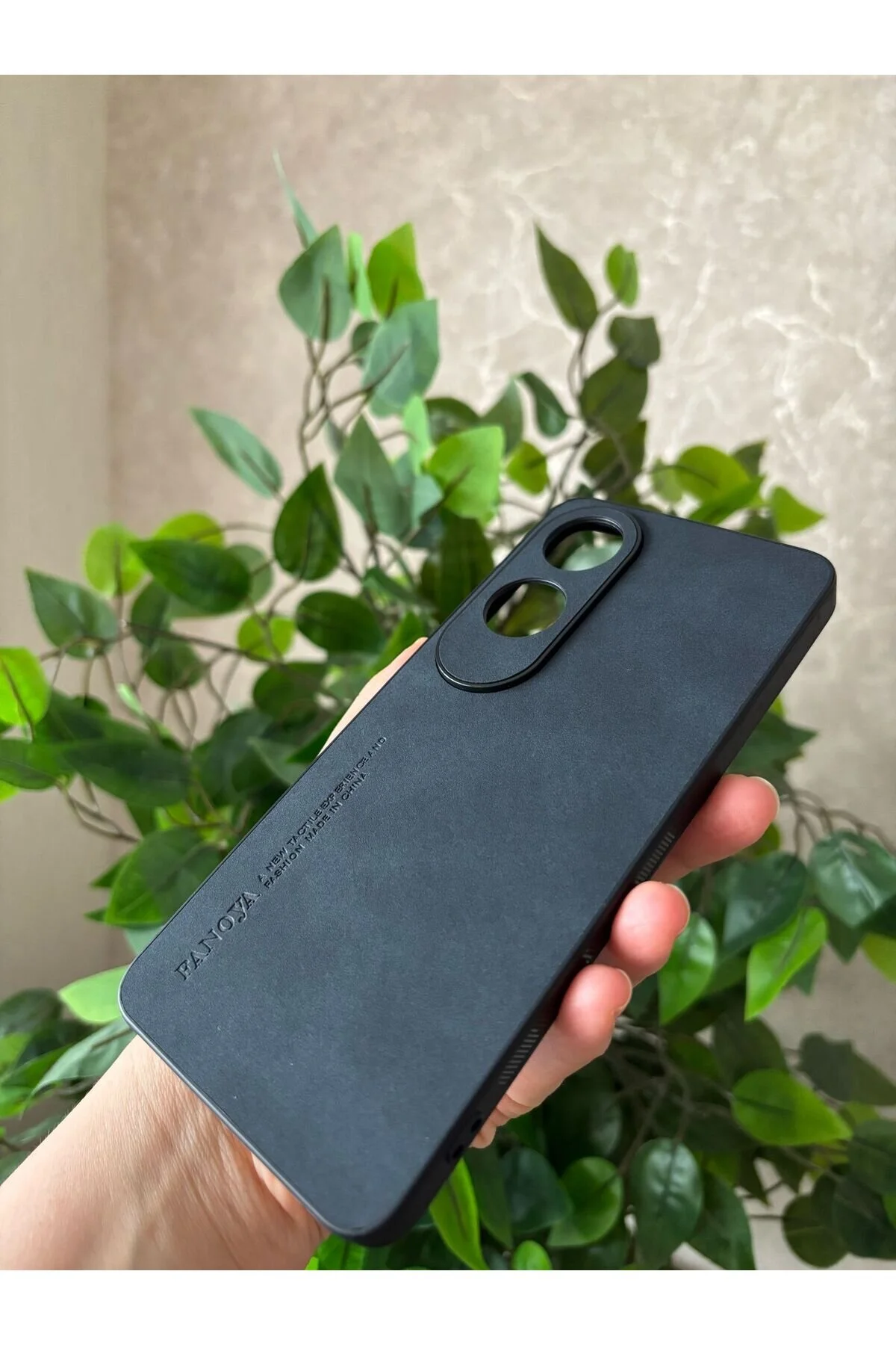 Oppo A60 Kılıf Kamera Koruma Çıkıntılı Renkli Kadife Tasarımlı Kapak