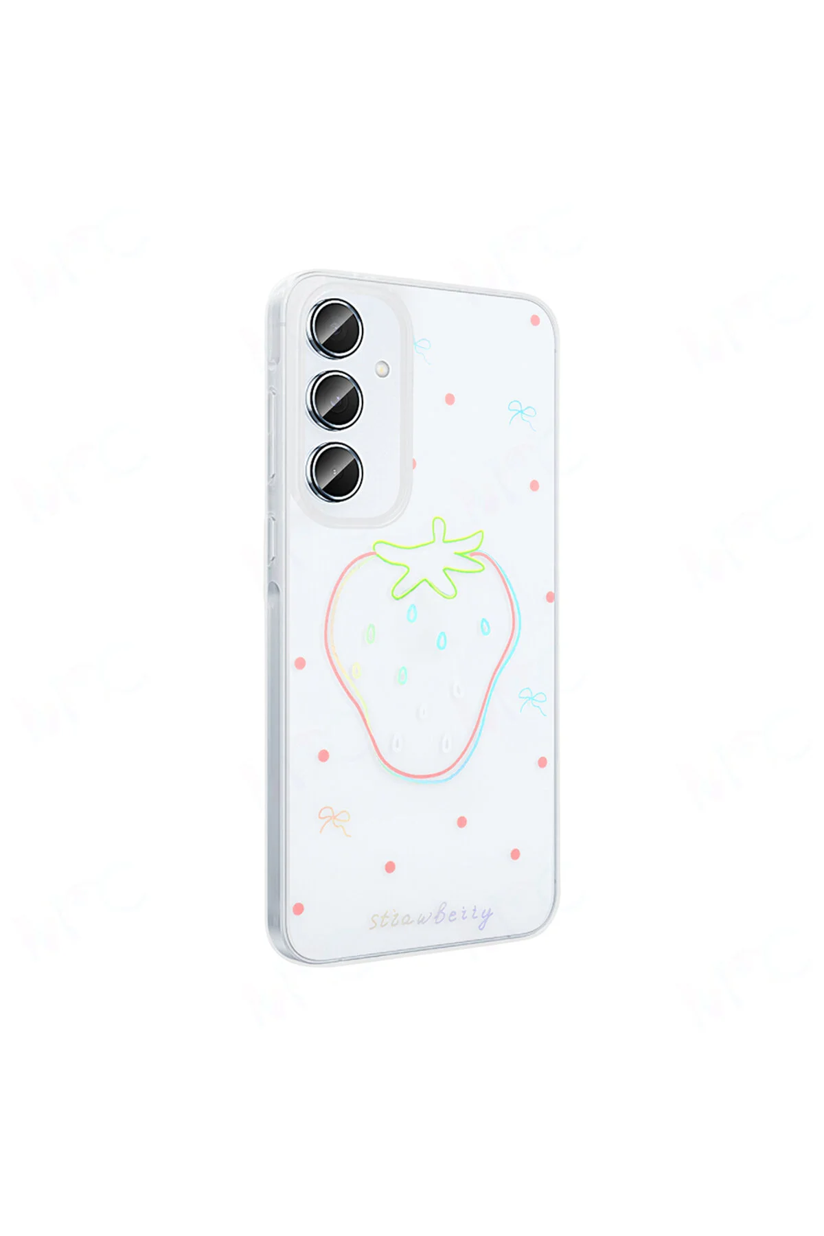 Galaxy A16 Kılıf Şeffaf Figürlü Zore Folk Sert Kapak