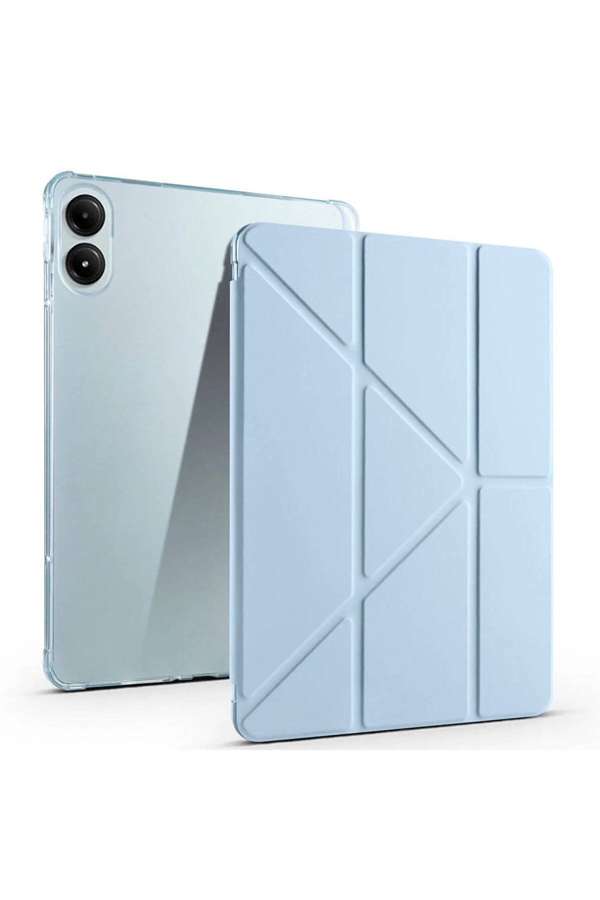 Poco Pad İçin Uyumlu Kalem Bölmeli Stand Olabilen Smart Tablet Kılıfı