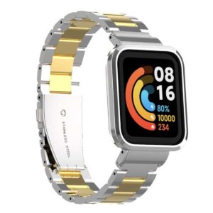 Mi WatcMi Watch Lite) İçin Uyumlu Metal Strap Kayış Kordon